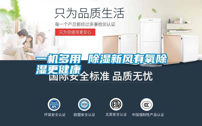 一機多用 除濕新風有氧除濕更健康