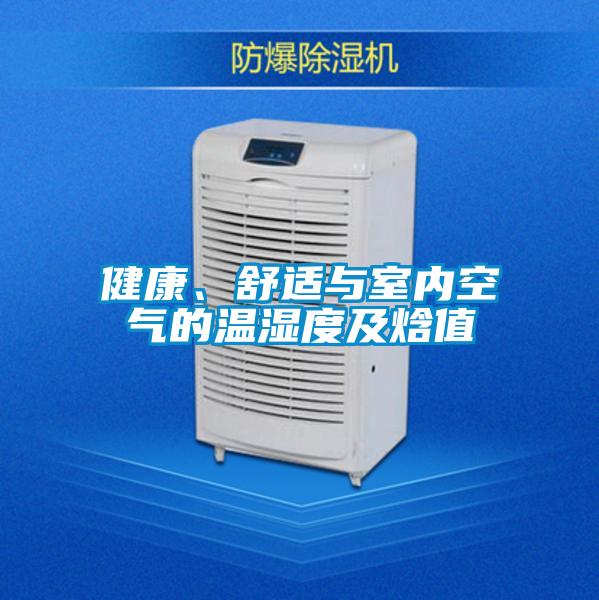 健康、舒適與室內空氣的溫濕度及焓值
