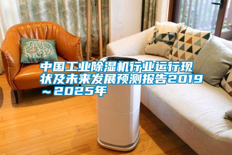 中國工業除濕機行業運行現狀及未來發展預測報告2019~2025年