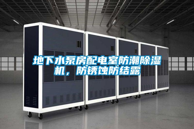 地下水泵房配電室防潮除濕機，防銹蝕防結露