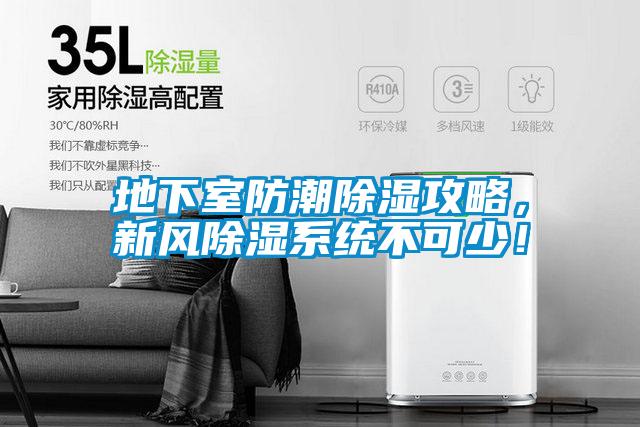 地下室防潮除濕攻略，新風除濕系統不可少！