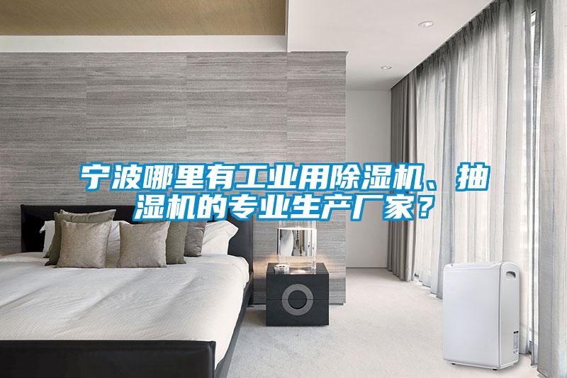 寧波哪里有工業用除濕機、抽濕機的專業生產廠家？