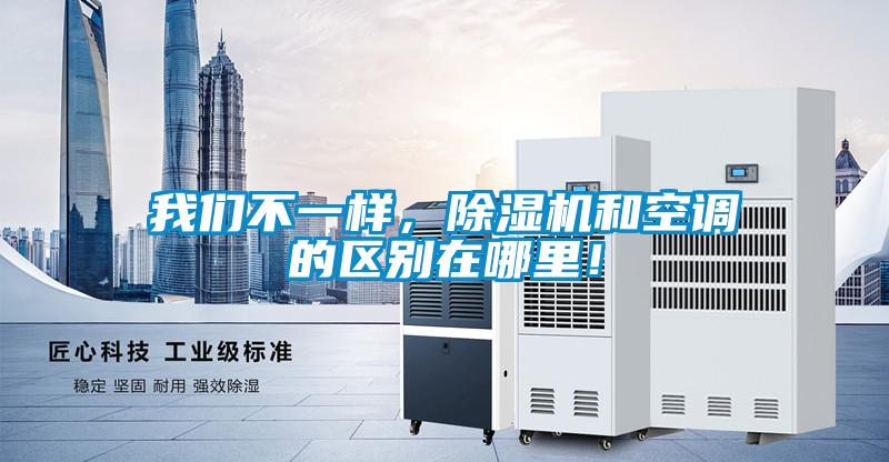 我們不一樣，除濕機和空調的區別在哪里！