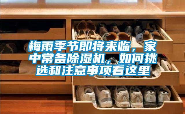 梅雨季節(jié)即將來(lái)臨，家中常備除濕機(jī)，如何挑選和注意事項(xiàng)看這里