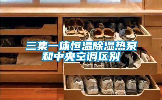 三集一體恒溫除濕熱泵和中央空調區別