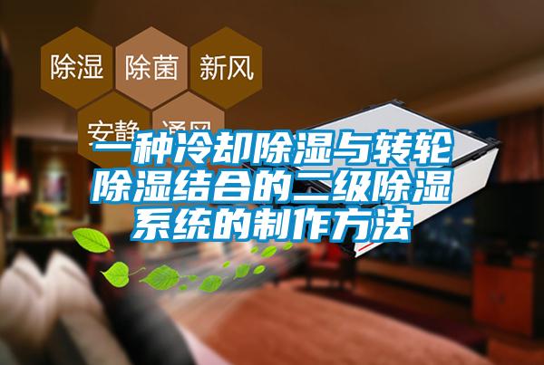 一種冷卻除濕與轉輪除濕結合的二級除濕系統的制作方法