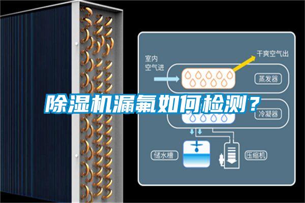 除濕機漏氟如何檢測？