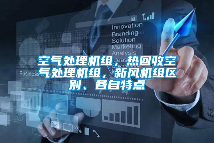 空氣處理機(jī)組，熱回收空氣處理機(jī)組，新風(fēng)機(jī)組區(qū)別、各自特點(diǎn)