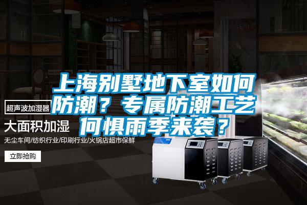 上海別墅地下室如何防潮？專屬防潮工藝何懼雨季來襲？