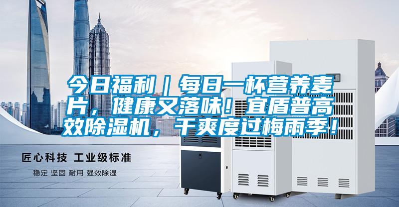 今日福利｜每日一杯營養(yǎng)麥片，健康又落味！宜盾普高效除濕機，干爽度過梅雨季！