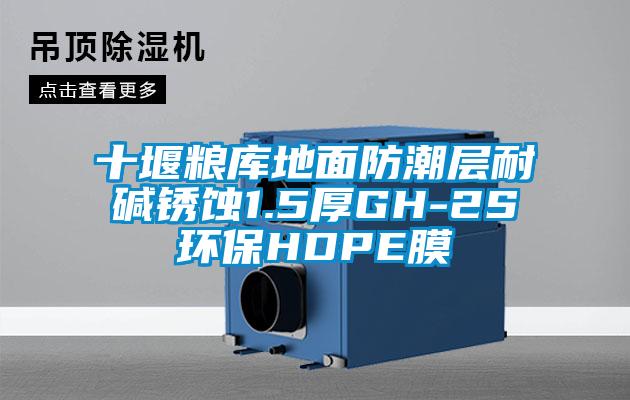 十堰糧庫地面防潮層耐堿銹蝕1.5厚GH-2S環保HDPE膜