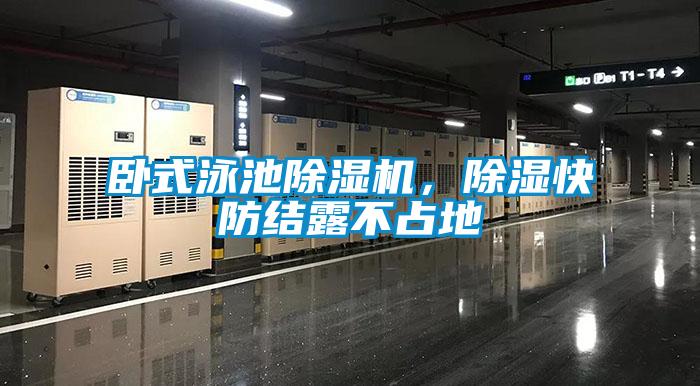 臥式泳池除濕機，除濕快防結露不占地