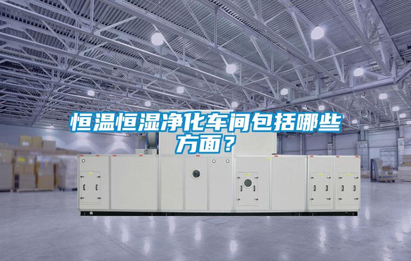 恒溫恒濕凈化車間包括哪些方面？