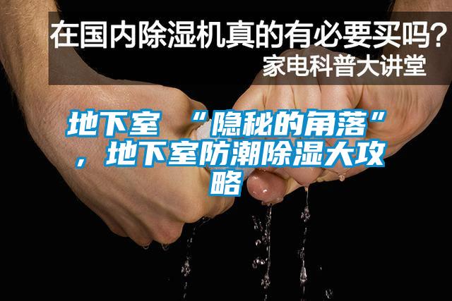 地下室≠“隱秘的角落”，地下室防潮除濕大攻略