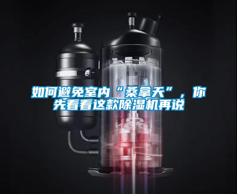 如何避免室內“桑拿天”，你先看看這款除濕機再說