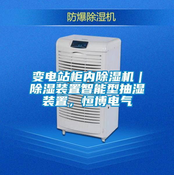 變電站柜內除濕機｜除濕裝置智能型抽濕裝置，恒博電氣