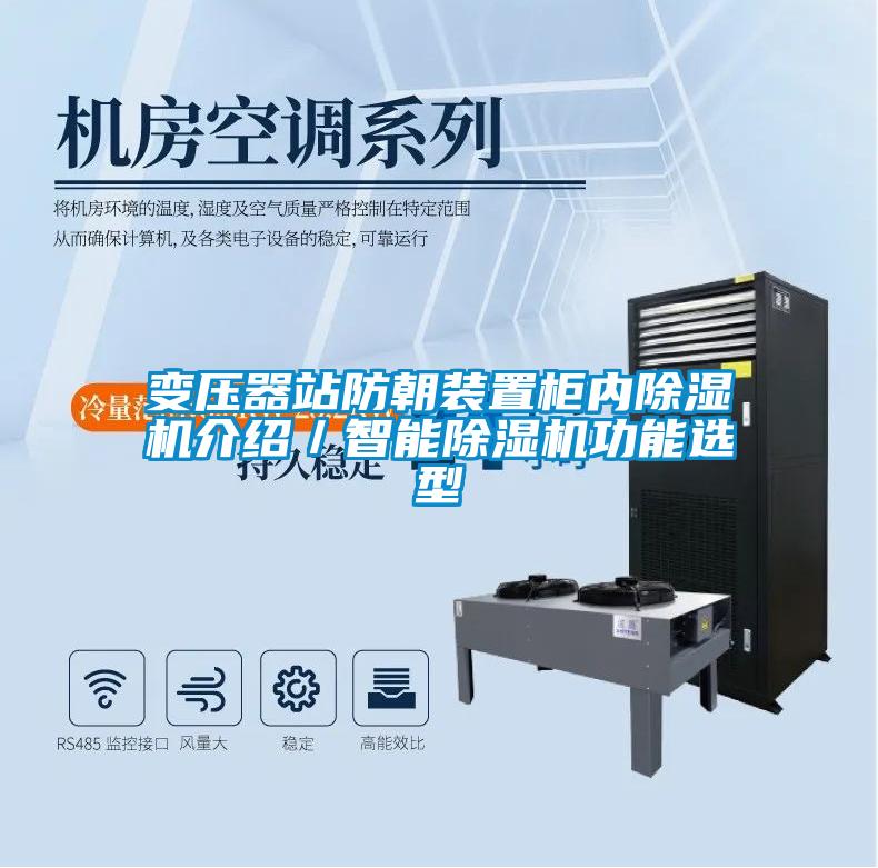 變壓器站防朝裝置柜內除濕機介紹/智能除濕機功能選型
