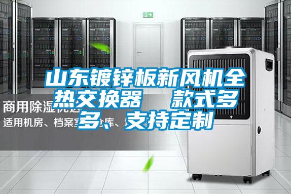 山東鍍鋅板新風(fēng)機(jī)全熱交換器  款式多多、支持定制