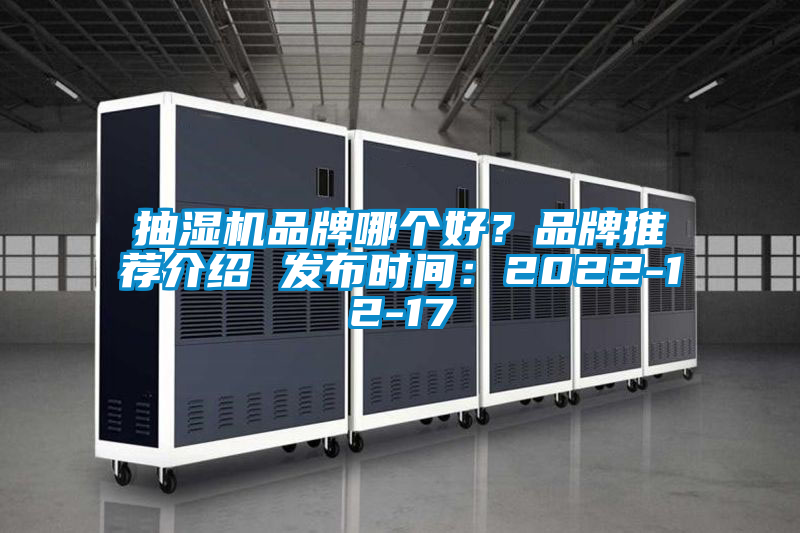 抽濕機品牌哪個好?品牌推薦介紹 發布時間:2022-12-17