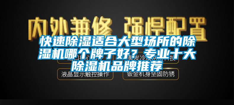 快速除濕適合大型場所的除濕機哪個牌子好?專業十大除濕機品牌推薦