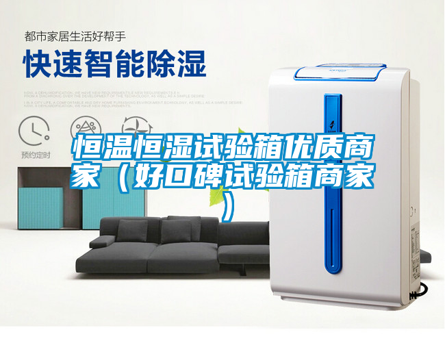 恒溫恒濕試驗箱優質商家(好口碑試驗箱商家)