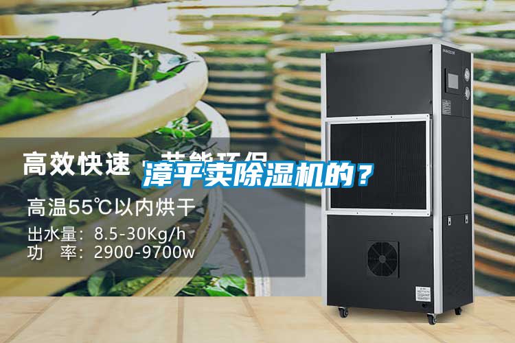 漳平賣除濕機的？