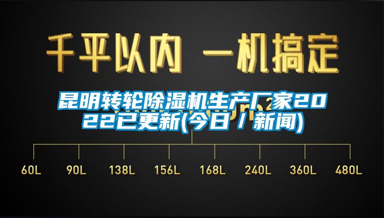 昆明轉輪除濕機生產廠家2022已更新(今日／新聞)