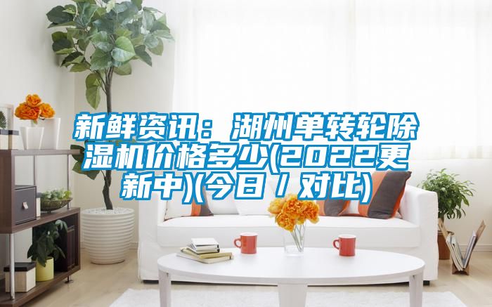 新鮮資訊:湖州單轉輪除濕機價格多少(2022更新中)(今日/對比)