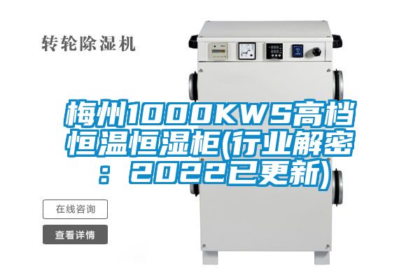 梅州1000KWS高檔恒溫恒濕柜(行業解密:2022已更新)