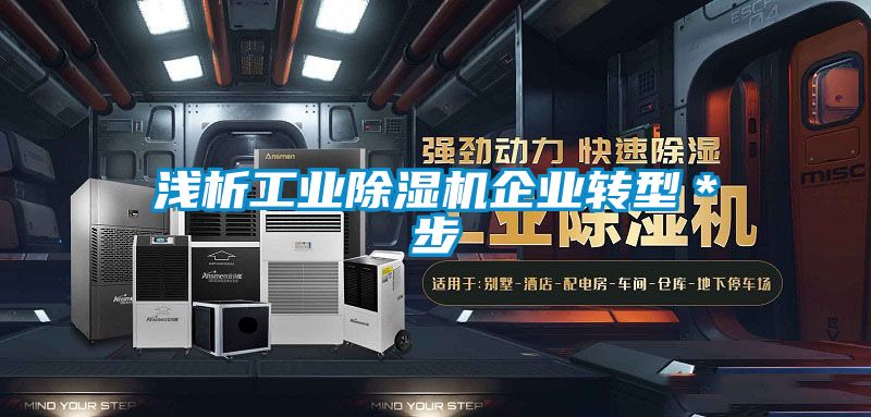 淺析工業(yè)除濕機(jī)企業(yè)轉(zhuǎn)型*步