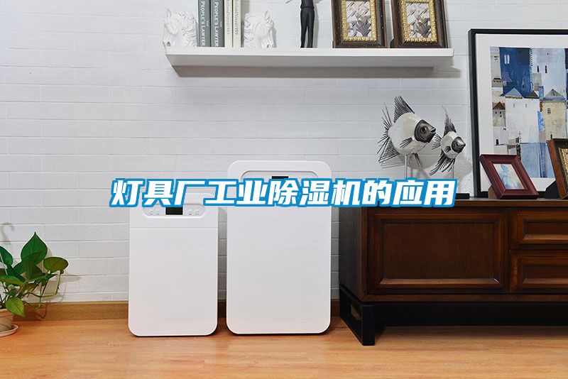 燈具廠工業除濕機的應用