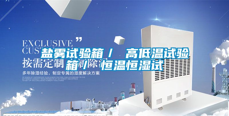 鹽霧試驗箱/ 高低溫試驗箱/ 恒溫恒濕試