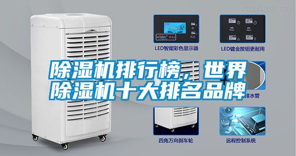 除濕機排行榜，世界除濕機十大排名品牌