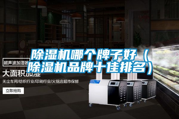 除濕機哪個牌子好(除濕機品牌十佳排名)