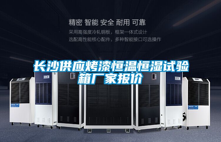 長沙供應烤漆恒溫恒濕試驗箱廠家報價