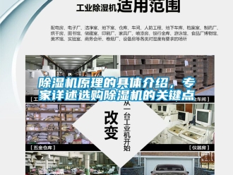 行業新聞除濕機原理的具體介紹，專家詳述選購除濕機的關鍵點