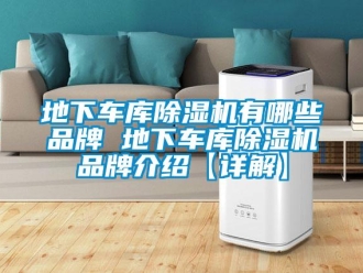 企業新聞地下車庫除濕機有哪些品牌 地下車庫除濕機品牌介紹【詳解】