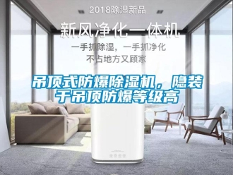 企業(yè)新聞吊頂式防爆除濕機(jī)，隱裝于吊頂防爆等級高