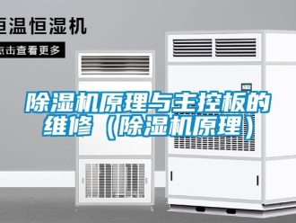 行業(yè)新聞除濕機(jī)原理與主控板的維修（除濕機(jī)原理）
