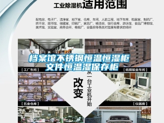 知識(shí)百科檔案館不銹鋼恒溫恒濕柜 文件恒溫濕保存柜