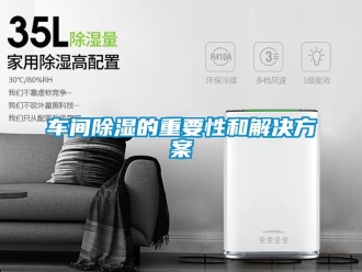 企業(yè)新聞車間除濕的重要性和解決方案