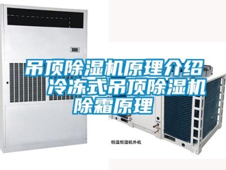 行業(yè)新聞吊頂除濕機(jī)原理介紹  冷凍式吊頂除濕機(jī)除霜原理