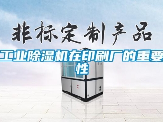 企業新聞工業除濕機在印刷廠的重要性
