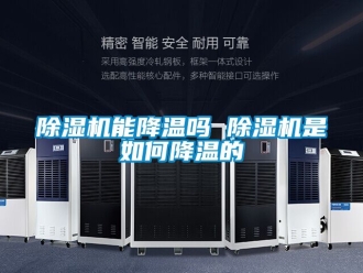 行業(yè)新聞除濕機能降溫嗎 除濕機是如何降溫的