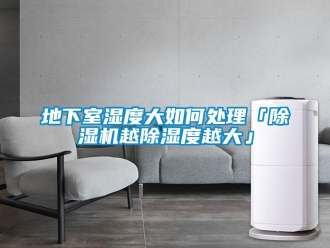 行業新聞地下室濕度大如何處理「除濕機越除濕度越大」