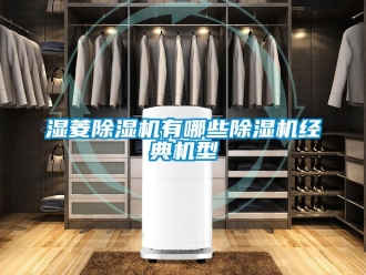 行業新聞濕菱除濕機有哪些除濕機經典機型