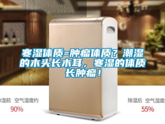 行業新聞寒濕體質=腫瘤體質？潮濕的木頭長木耳，寒濕的體質長腫瘤！