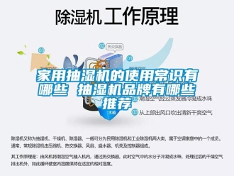 企業(yè)新聞家用抽濕機(jī)的使用常識有哪些 抽濕機(jī)品牌有哪些推薦