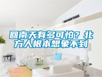 行業(yè)新聞回南天有多可怕？北方人根本想象不到