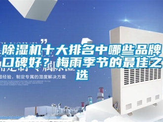 企業新聞除濕機十大排名中哪些品牌口碑好？梅雨季節的最佳之選